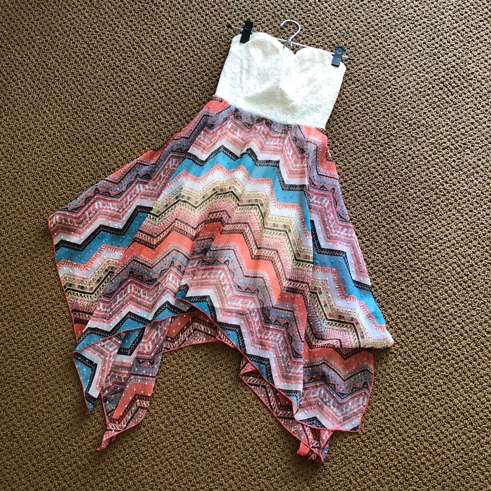 Strapless Summer Dress